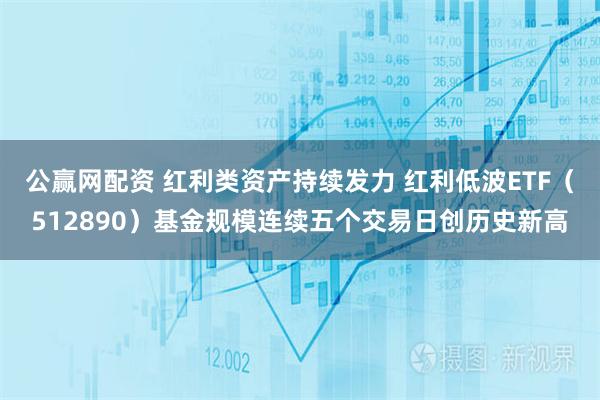 公赢网配资 红利类资产持续发力 红利低波ETF（512890）基金规模连续五个交易日创历史新高