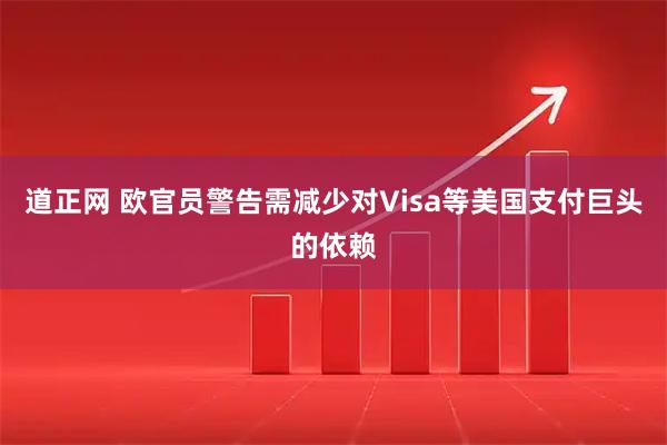 道正网 欧官员警告需减少对Visa等美国支付巨头的依赖